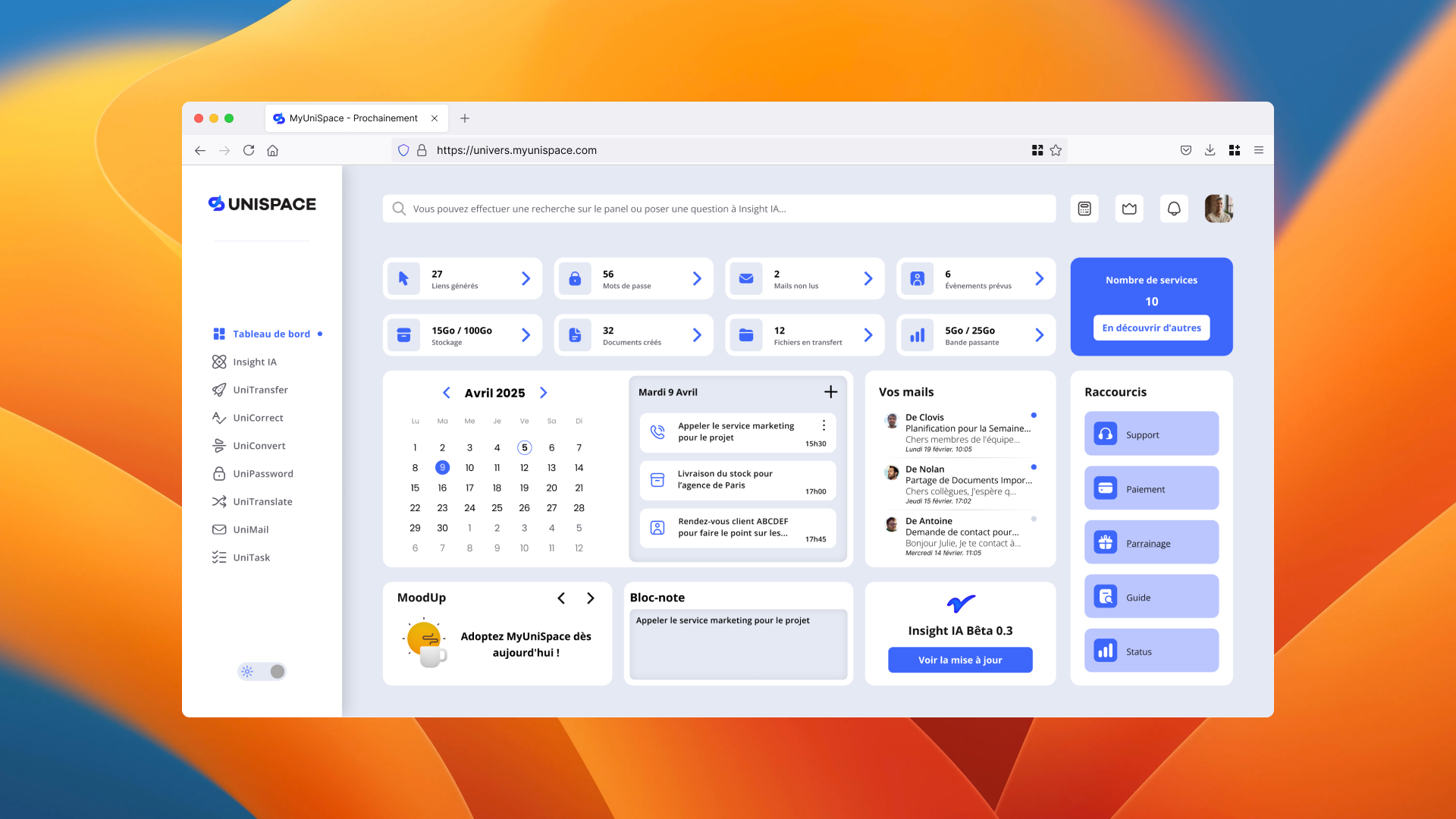 Illustration MyUniSpace